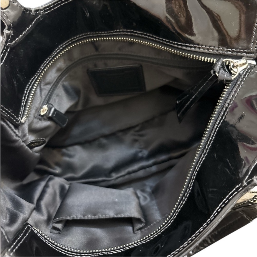Coach Black Tote Bag Elegant - Picture 8 of 8